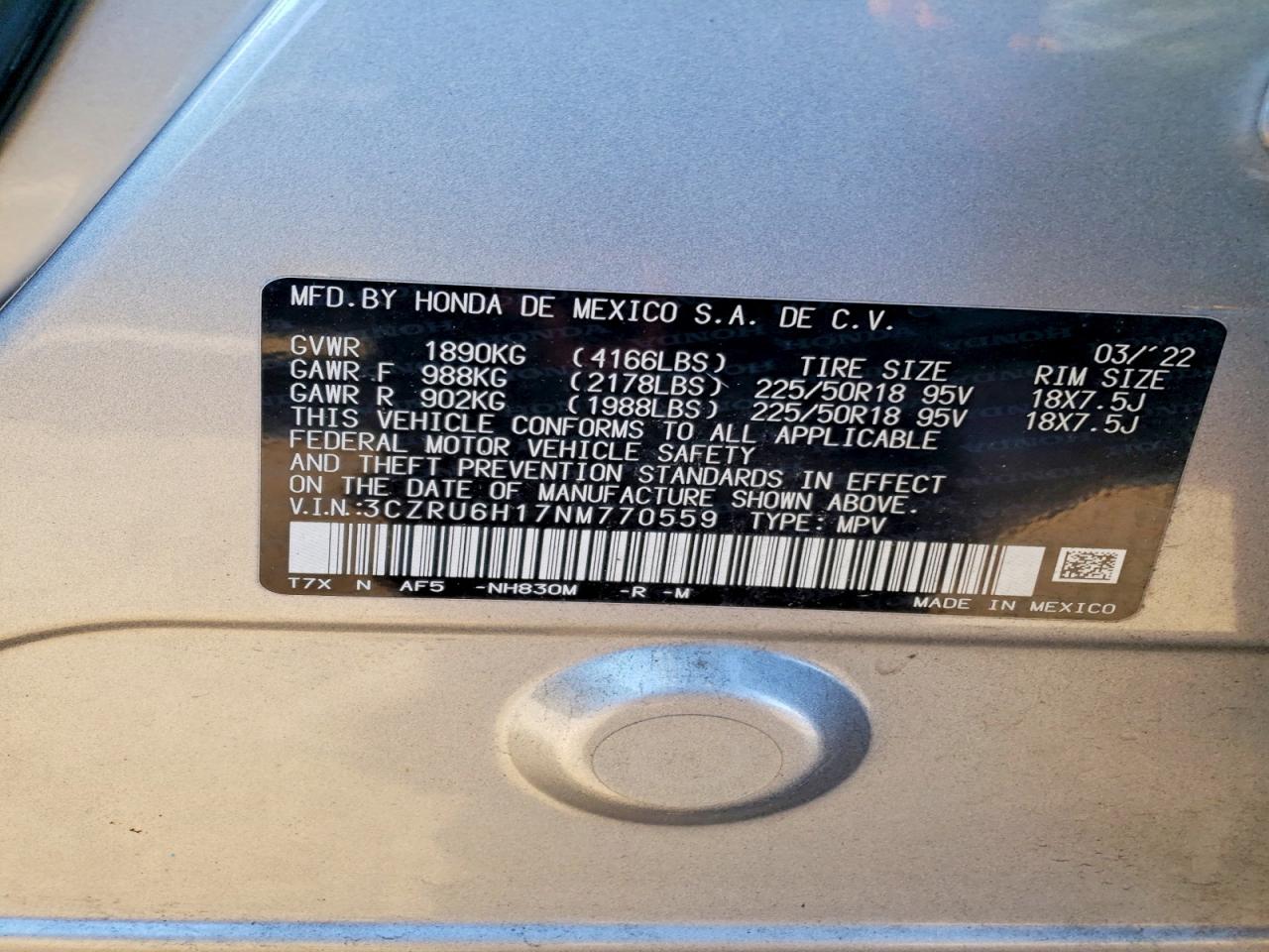 Honda HR-V Sport