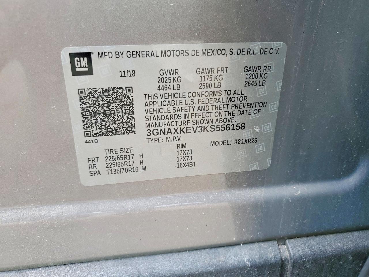Chevrolet Equinox Lt