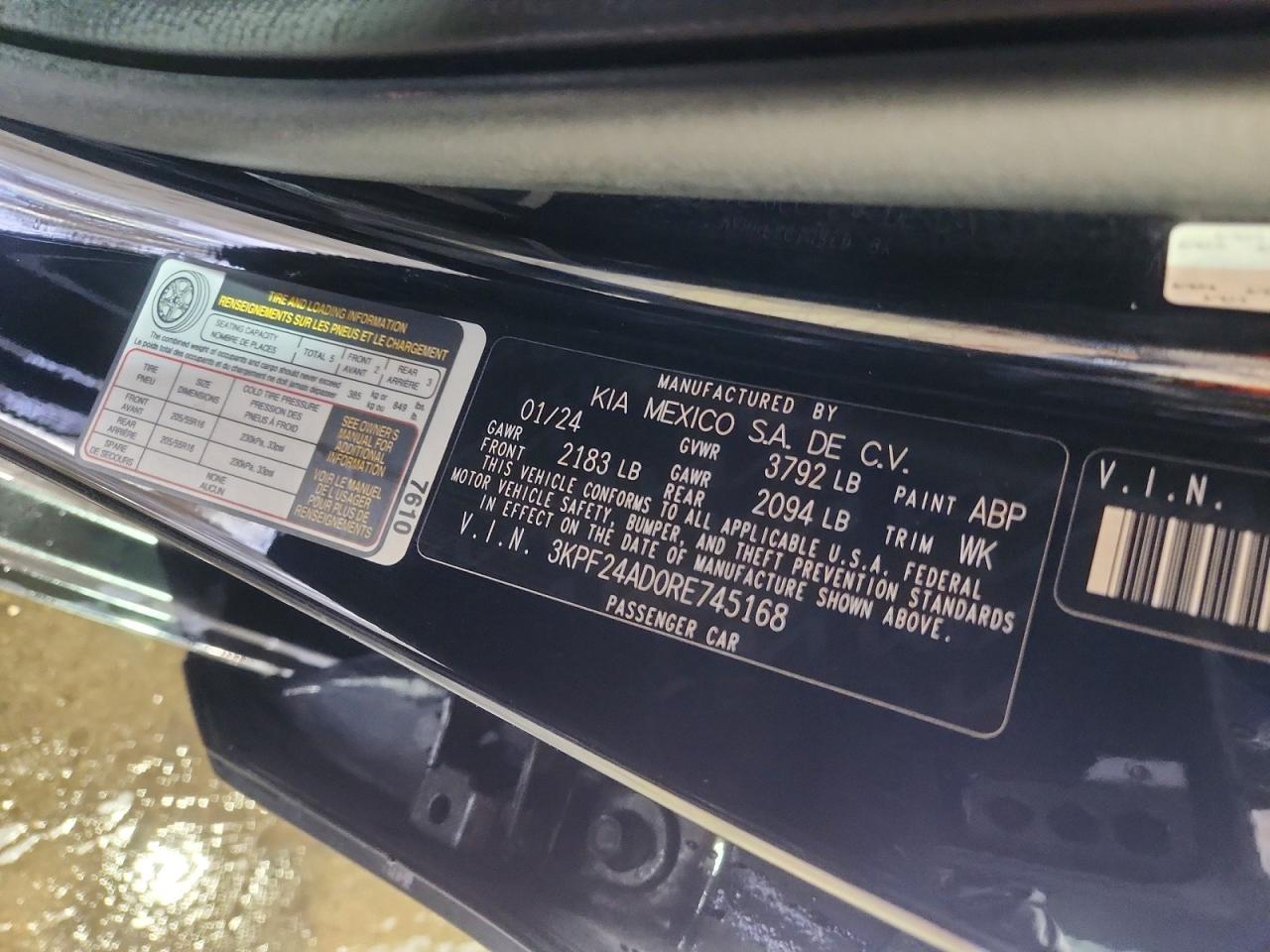 Kia Forte Lxs
