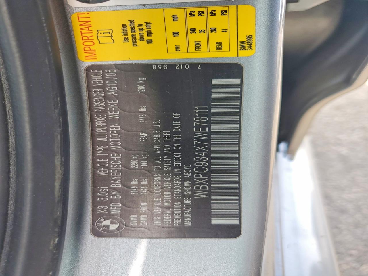 BMW X Series 3.0si