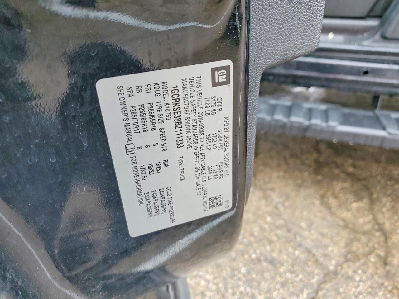 Chevrolet Silverado K1500 Lt