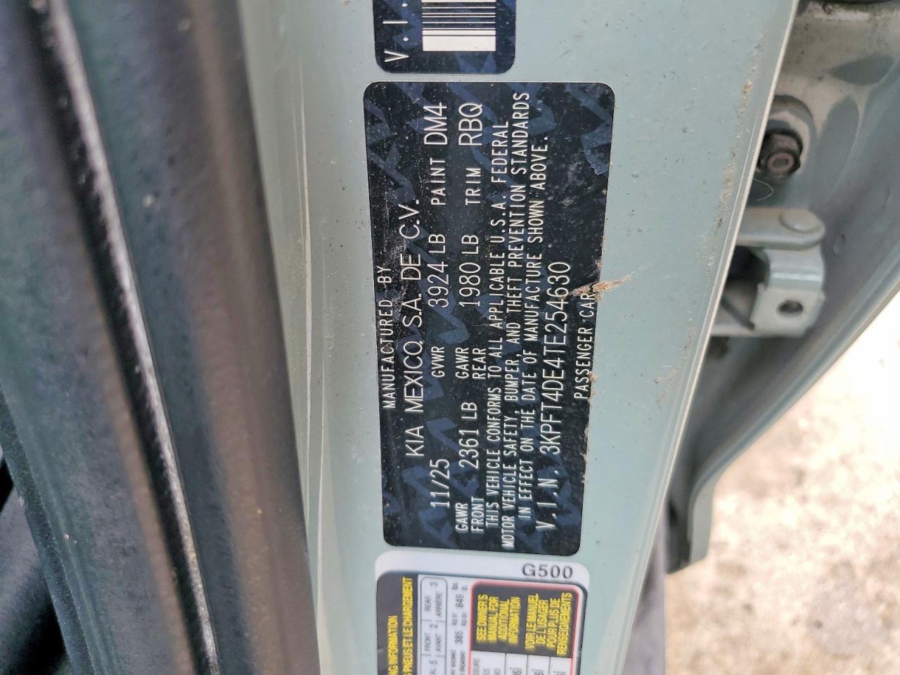 Kia K4 Lxs