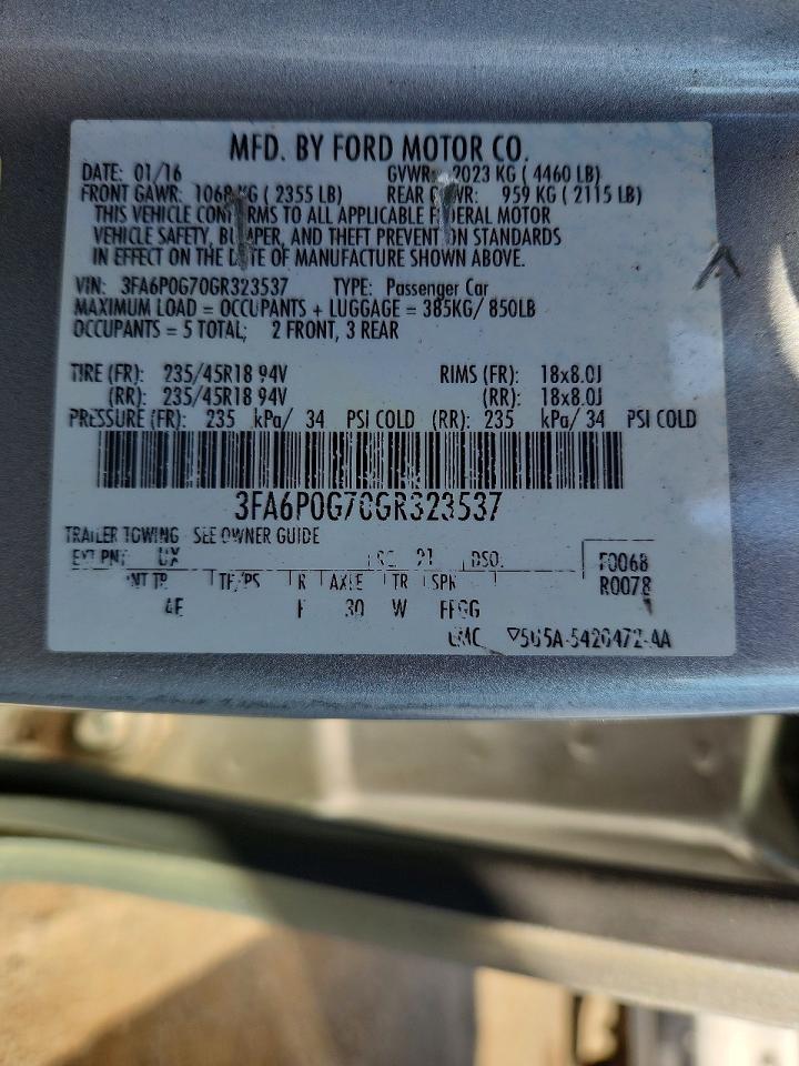 Ford Fusion S