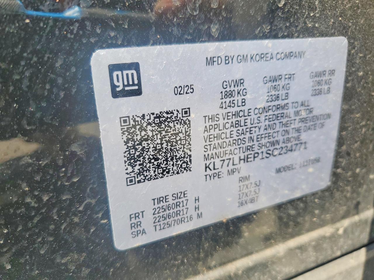 Chevrolet Trax 1lt