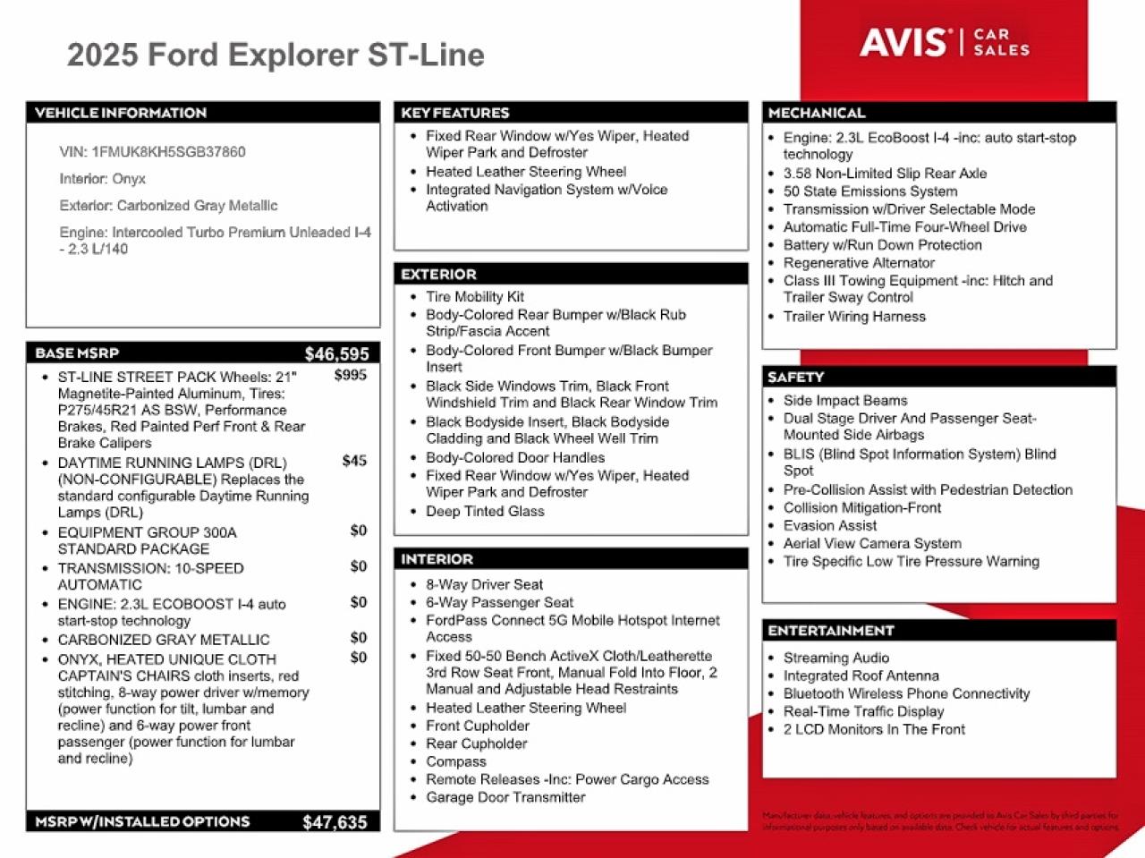 Ford Explorer St-line