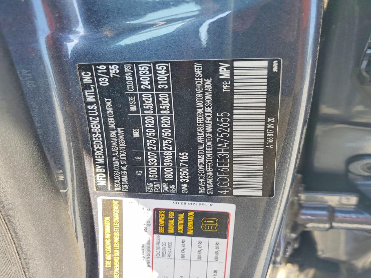 Mercedes-Benz Gls-class 450 4matic