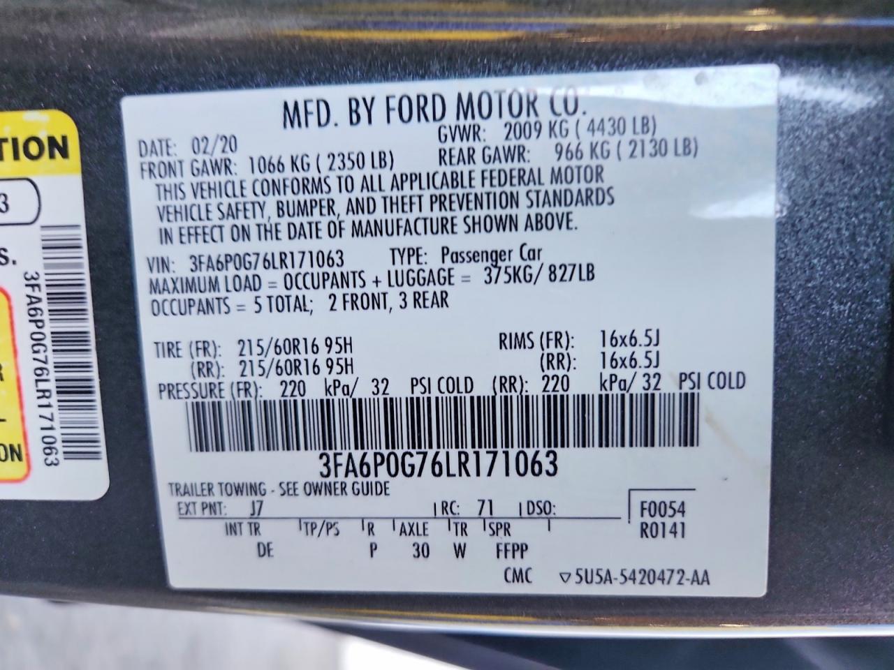 Ford Fusion S
