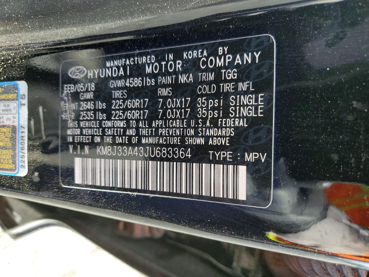 Hyundai TUCSON Sel