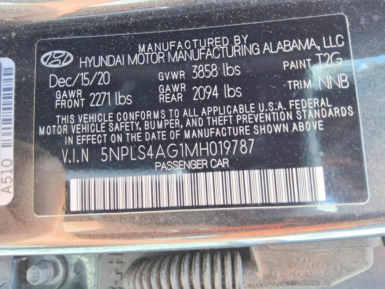 Hyundai ELANTRA Sel