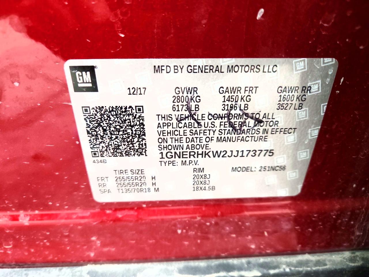Chevrolet Traverse Lt