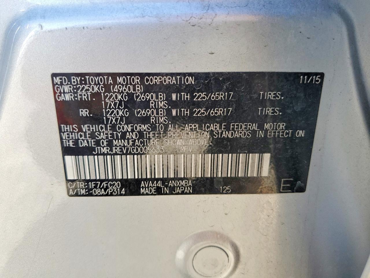 Toyota RAV4 Xle