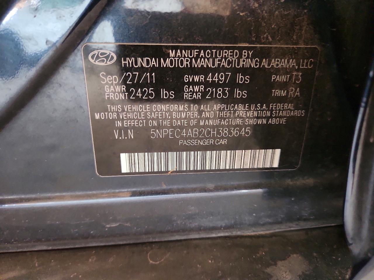 Hyundai SONATA Limited 2.0t