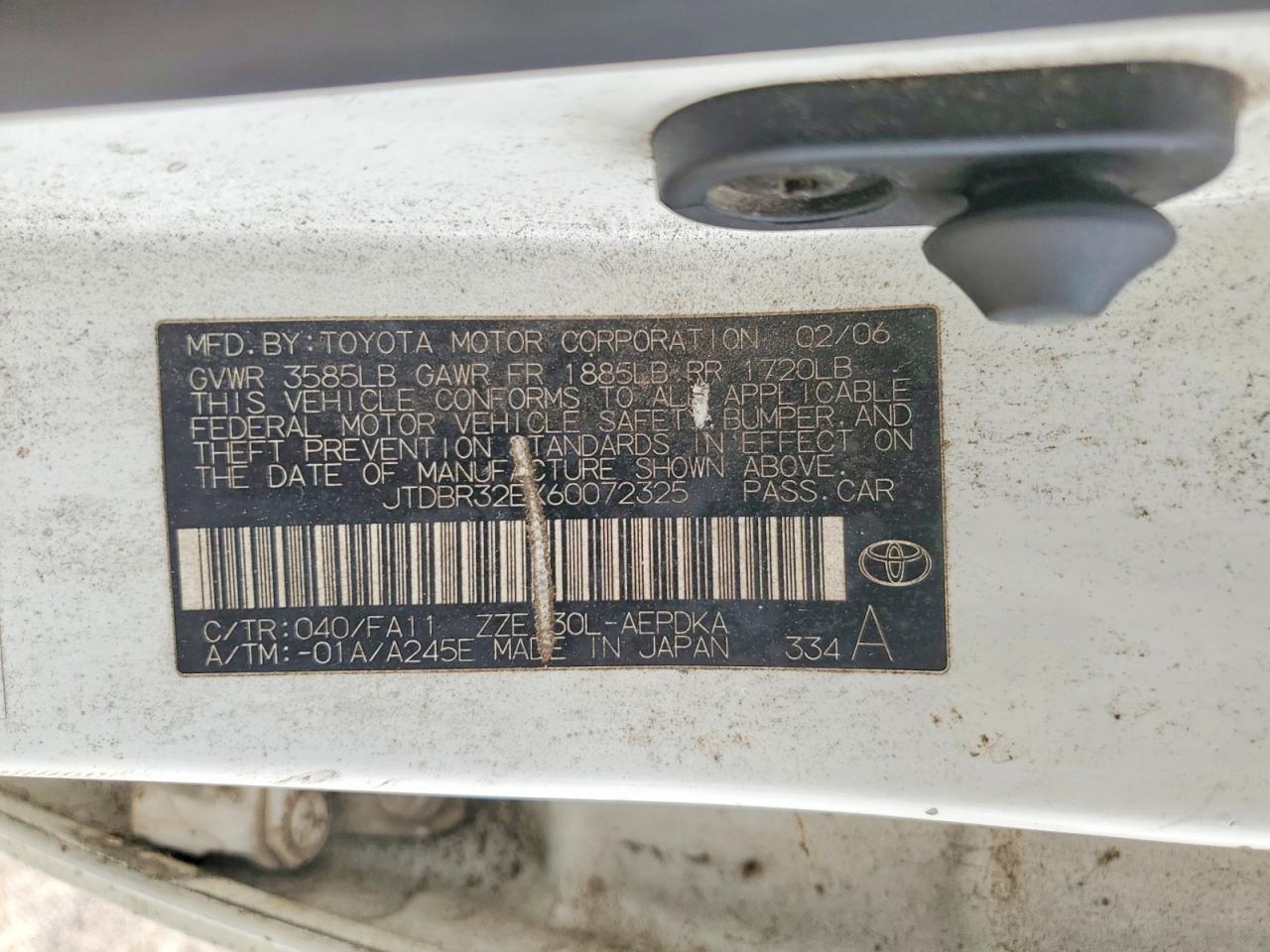 Toyota Corolla Ce