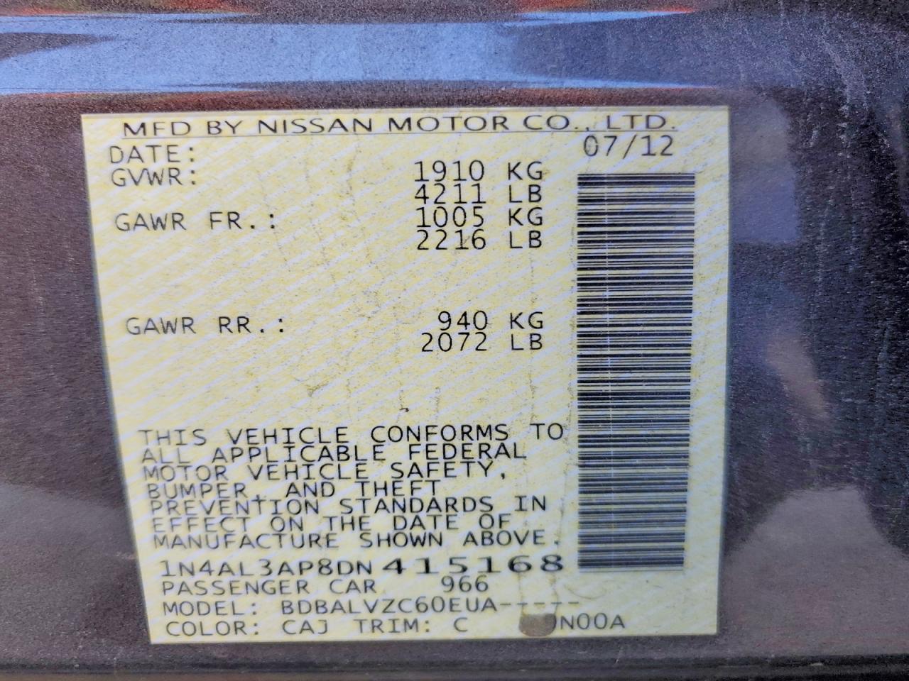 Nissan Altima 2.5