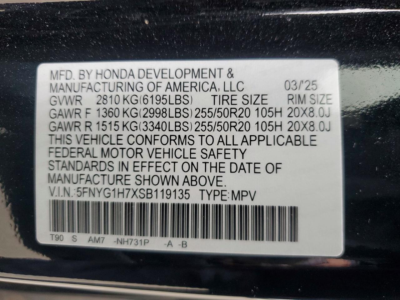 Honda Pilot Touring