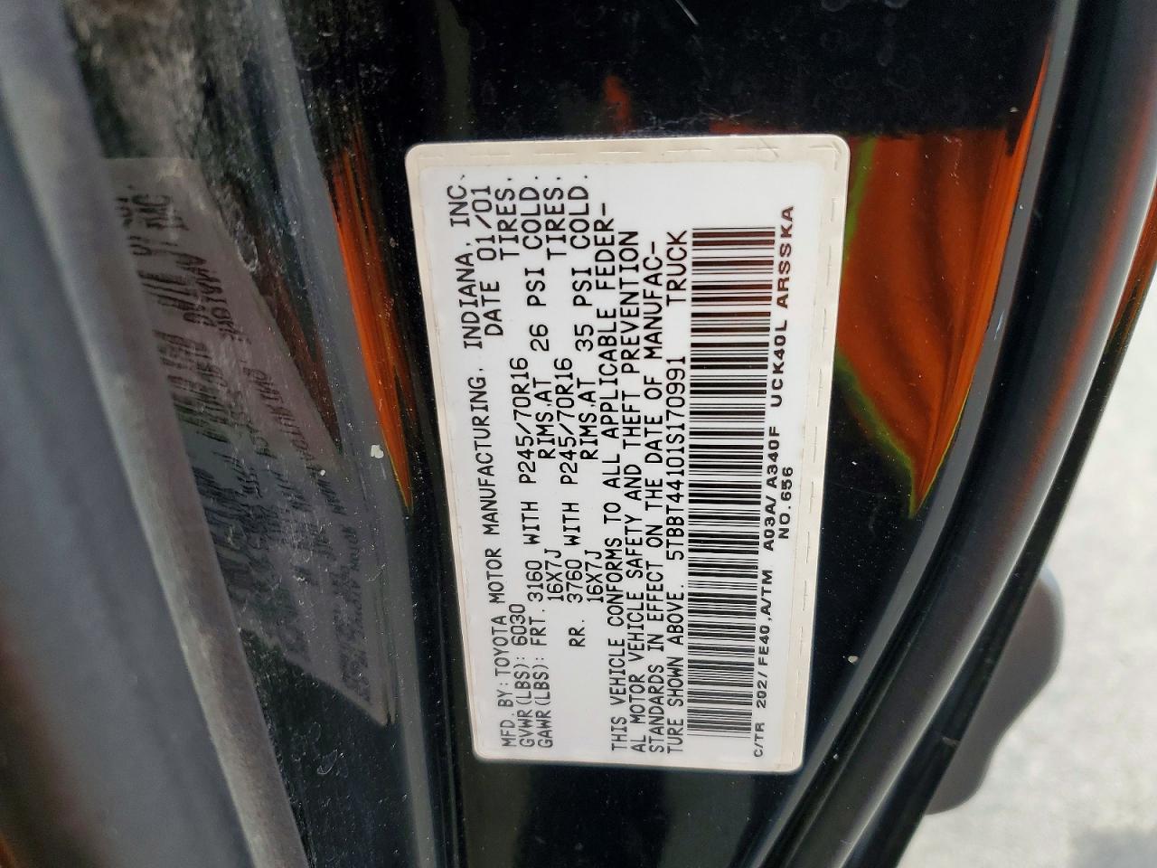 Toyota Tundra Sr5