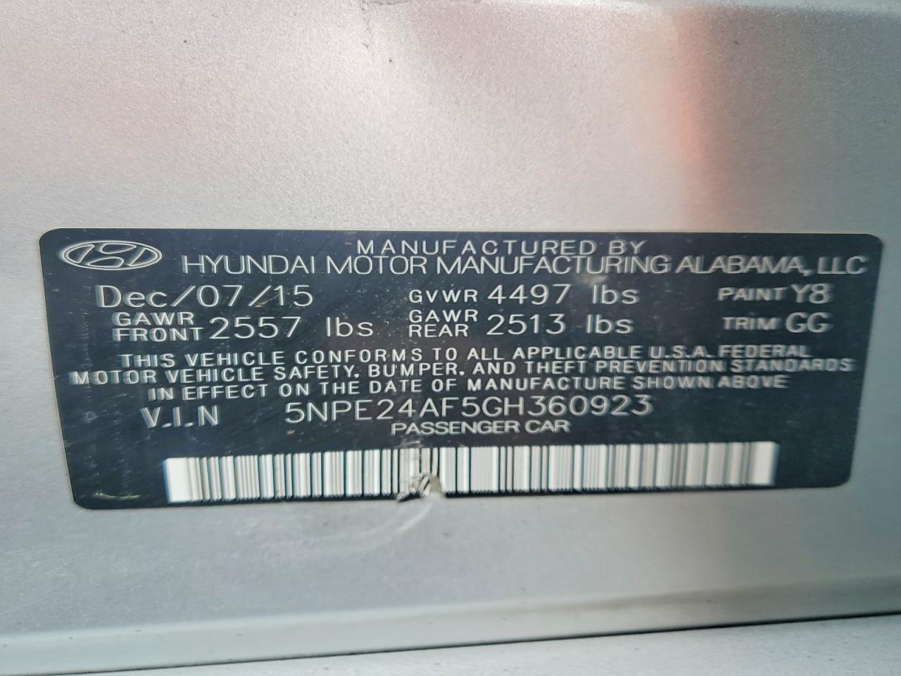 Hyundai SONATA Se