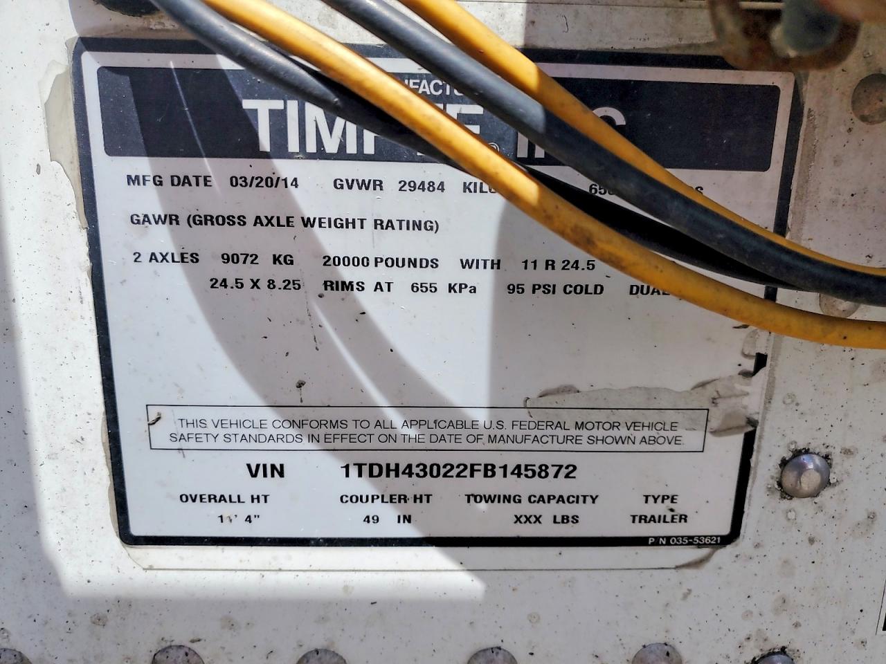 Timpte Grain Trai