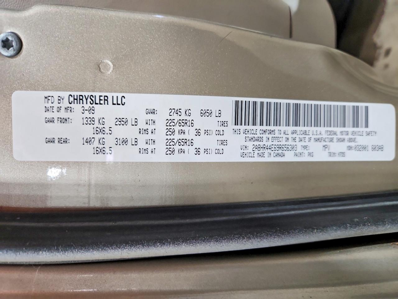 Chrysler Minivan Lx
