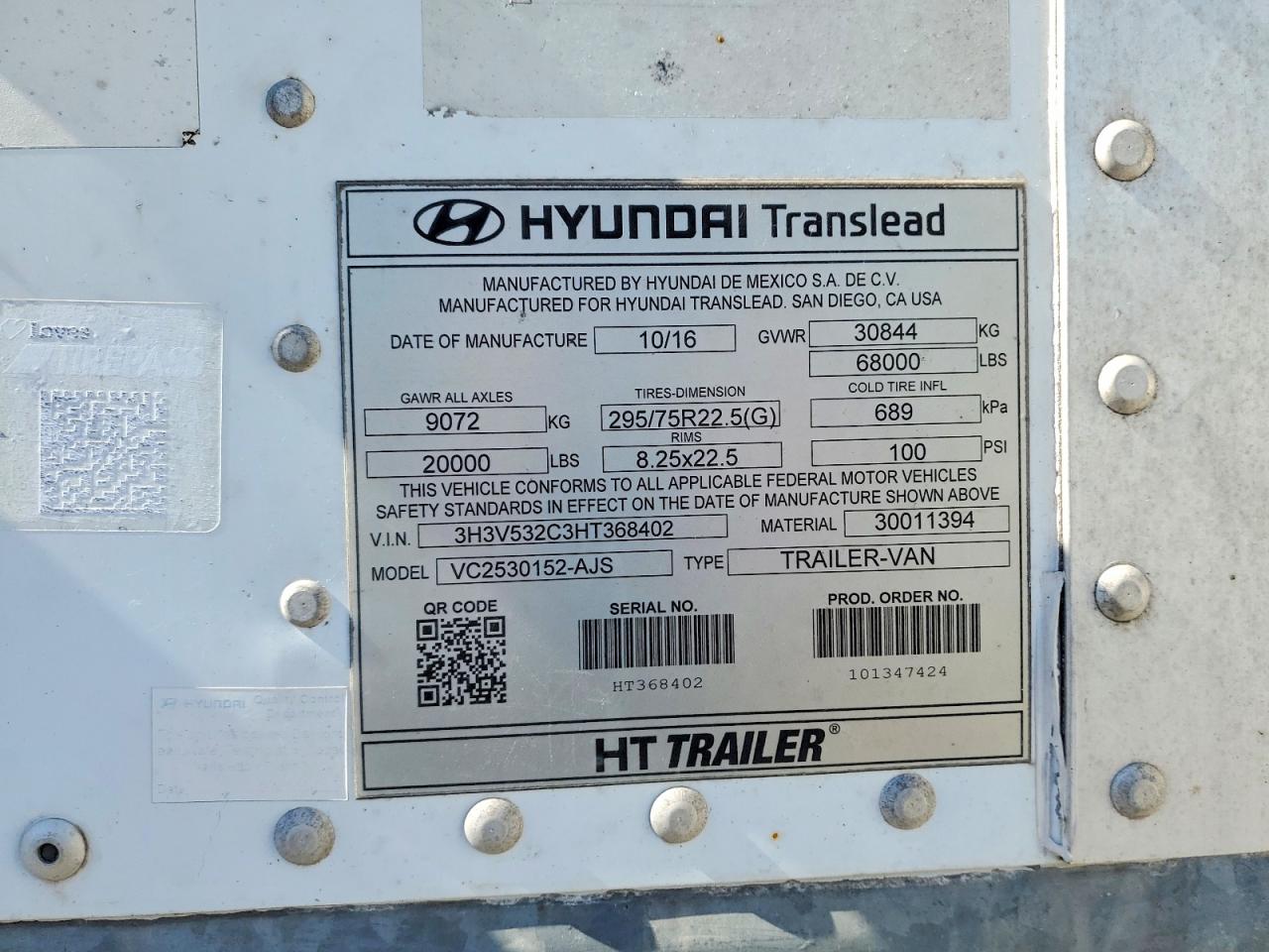 Hyundai Translead Inc Other