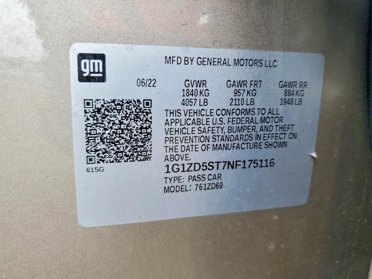 Chevrolet Malibu Lt