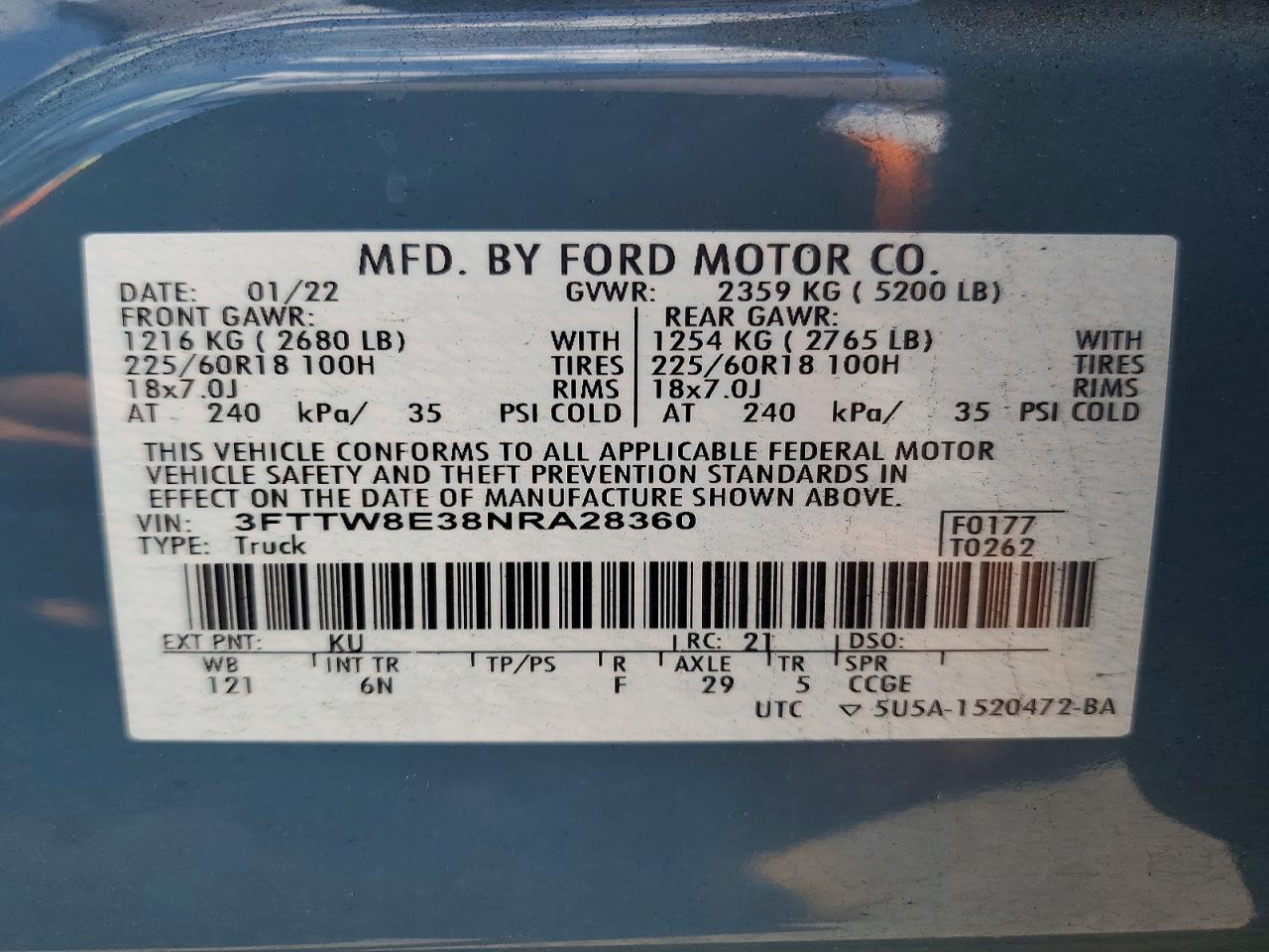 Ford Maverick Xl