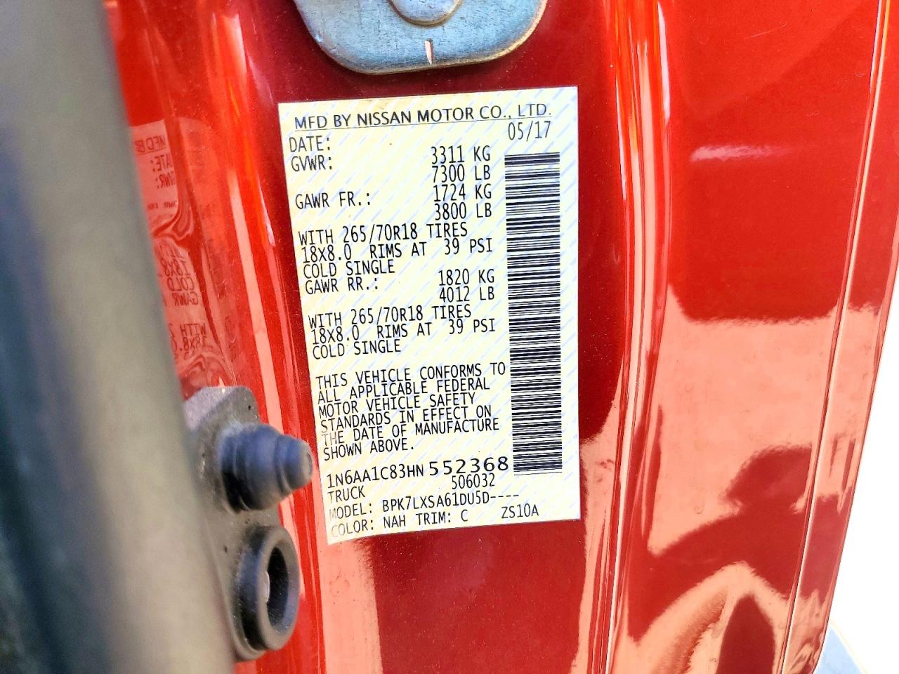 Nissan Titan S