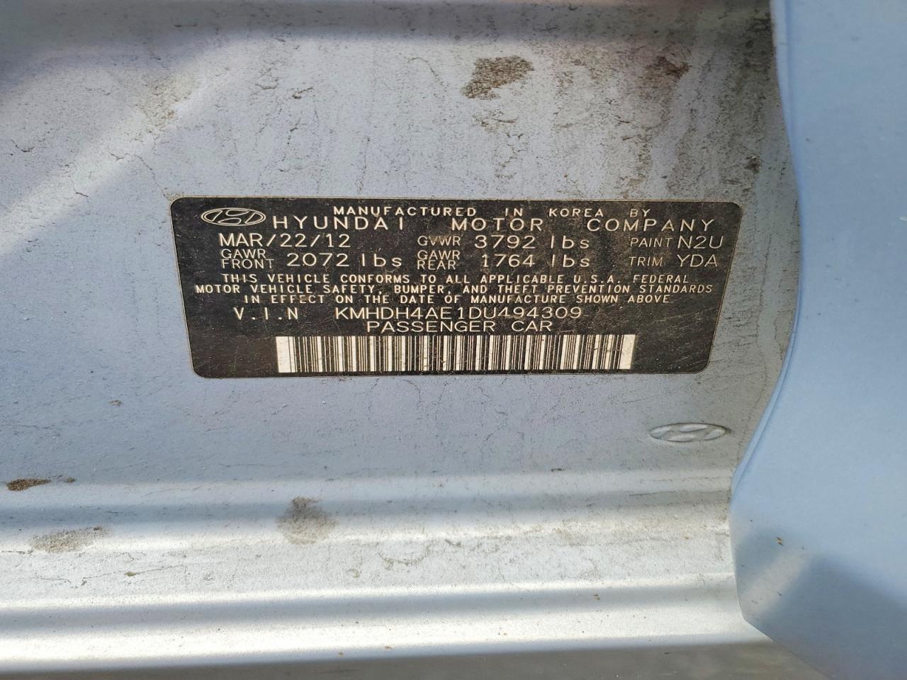 Hyundai ELANTRA Gls