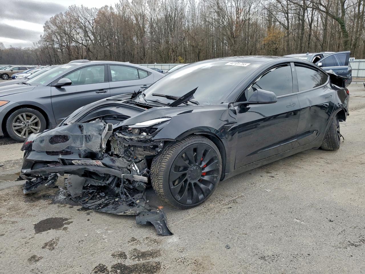 Salvage Tesla Model 3 Image