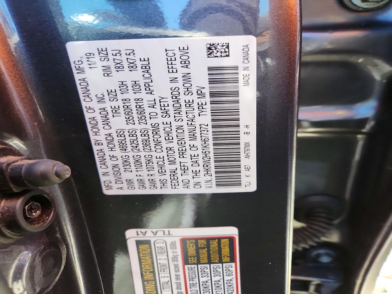 Honda Crv Ex
