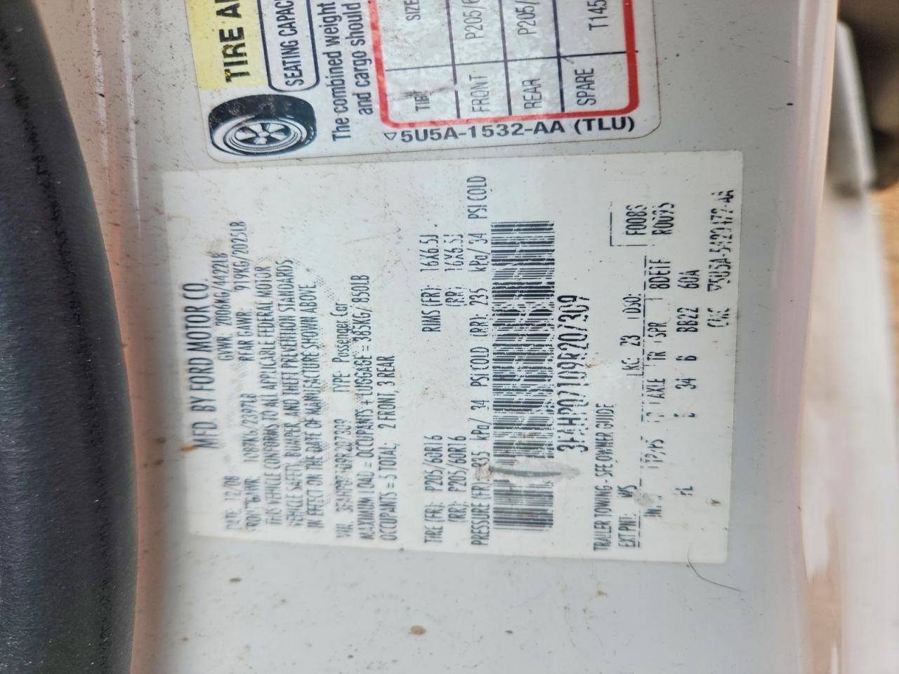 Ford Fusion Se
