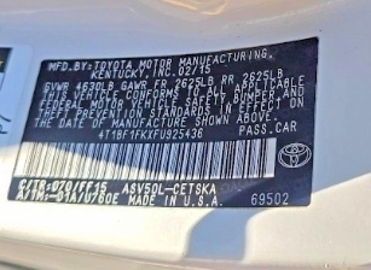 Toyota Camry Se
