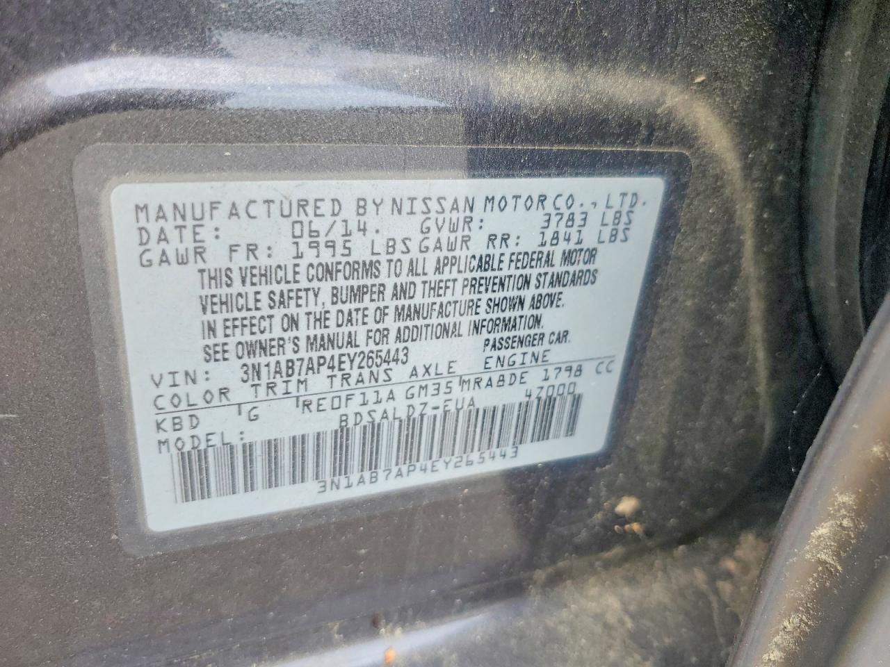 Nissan Sentra Sv