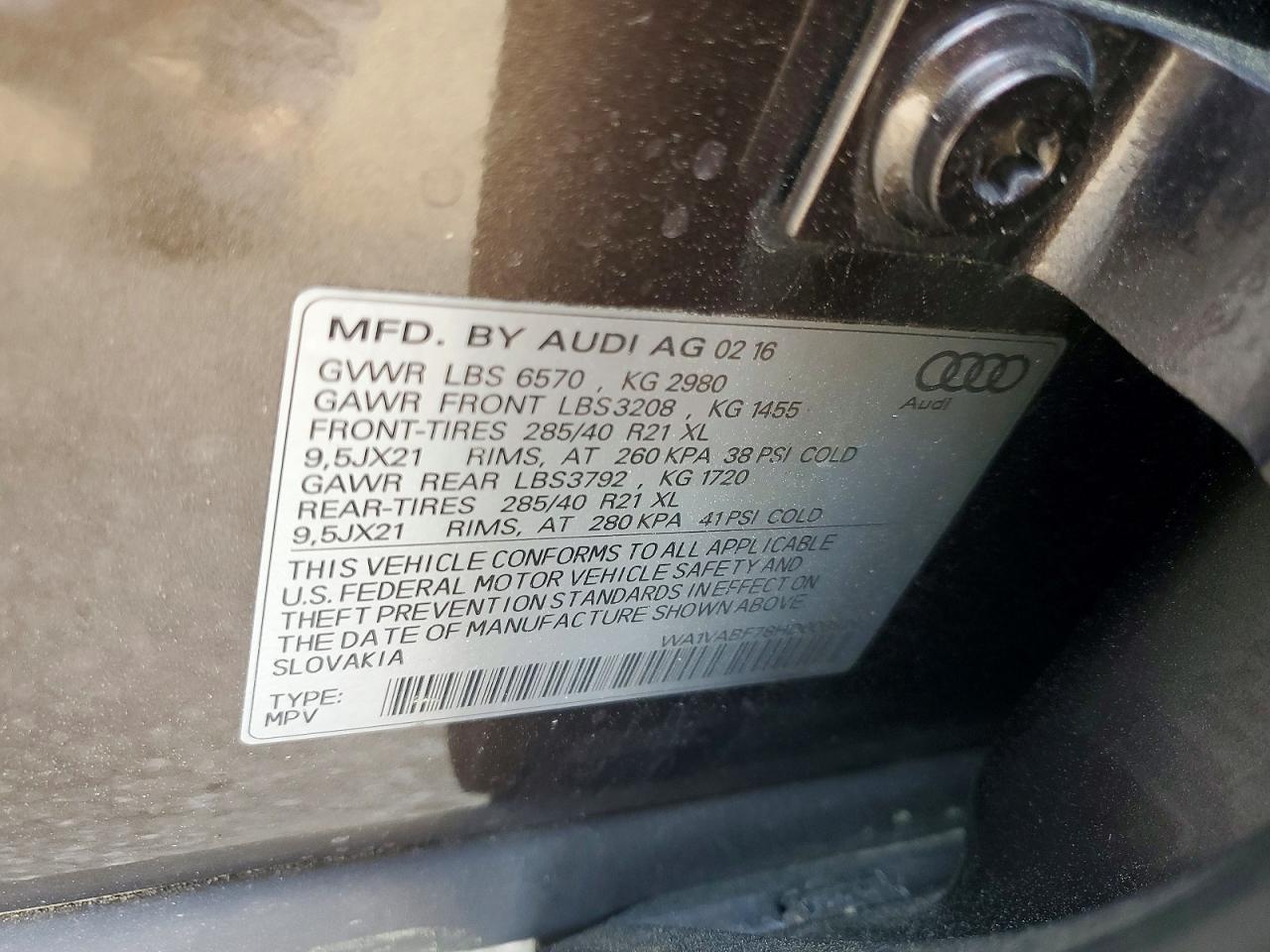 Audi Q7 Prestige