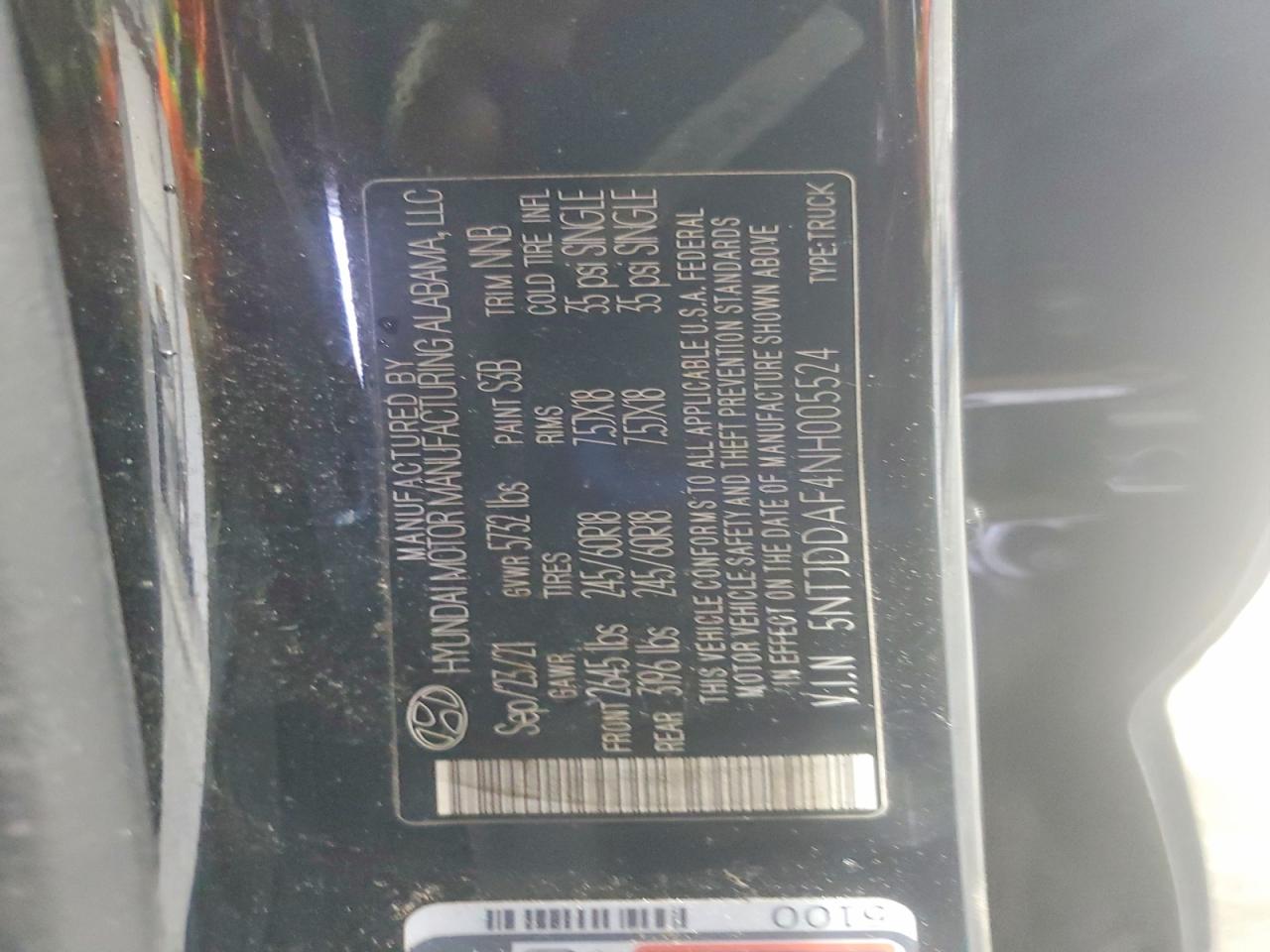 Hyundai SANTA CRUZ Sel Premium