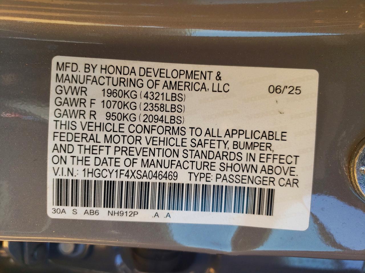 Honda Accord Se