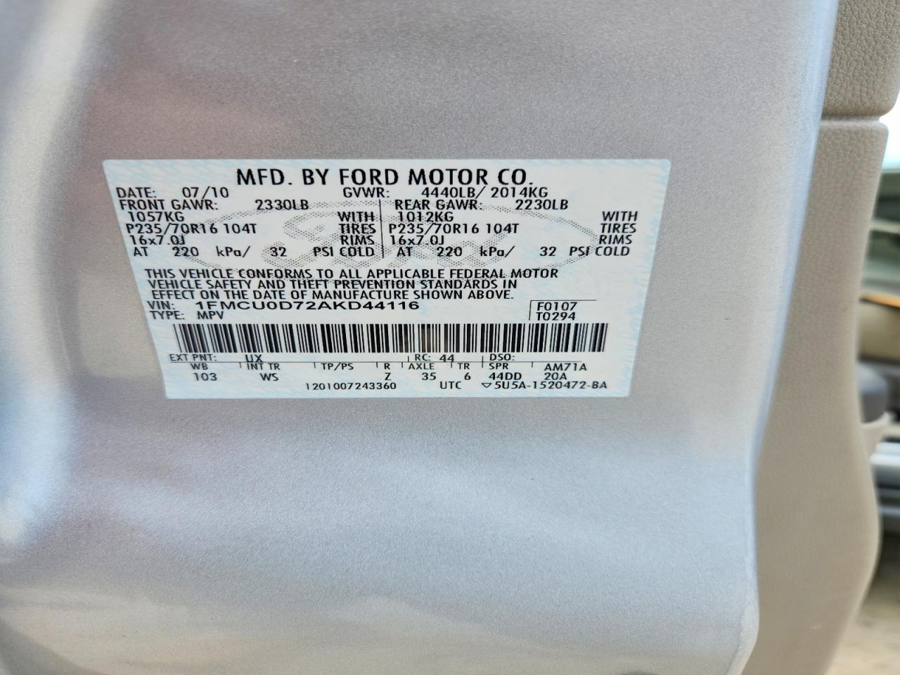 Ford Escape Xlt