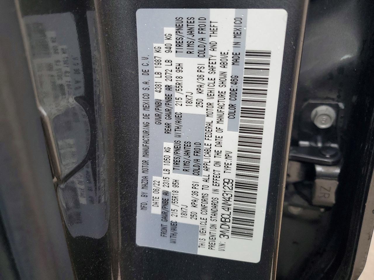 Mazda Cx Preferred