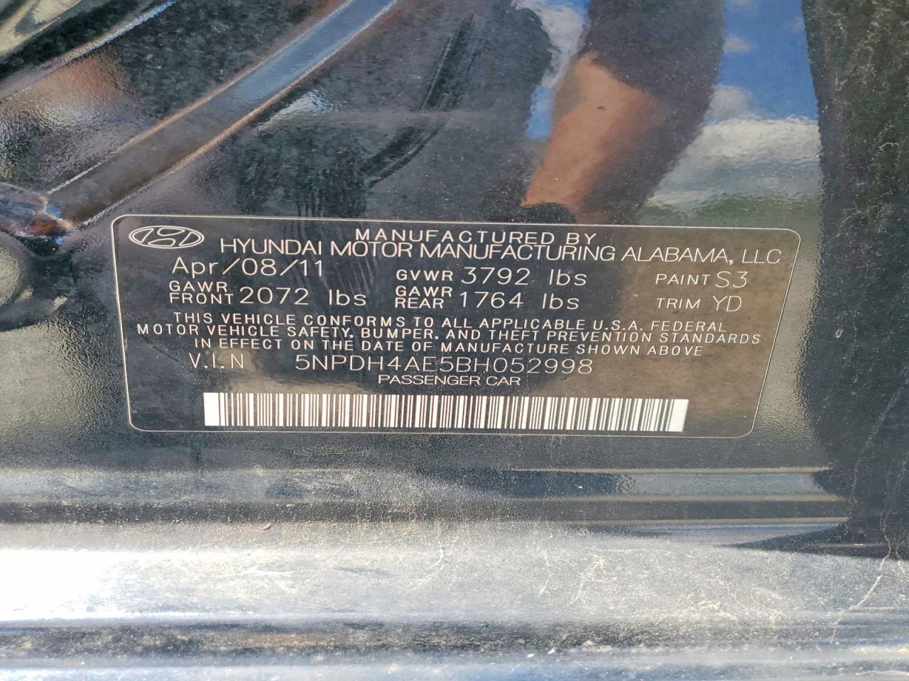 Hyundai ELANTRA Gls