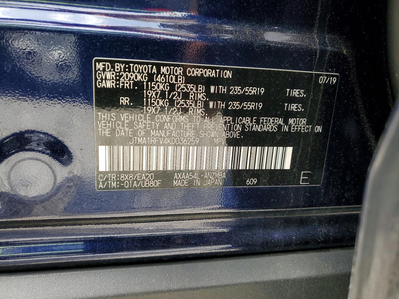 Toyota RAV4 Xle Premium