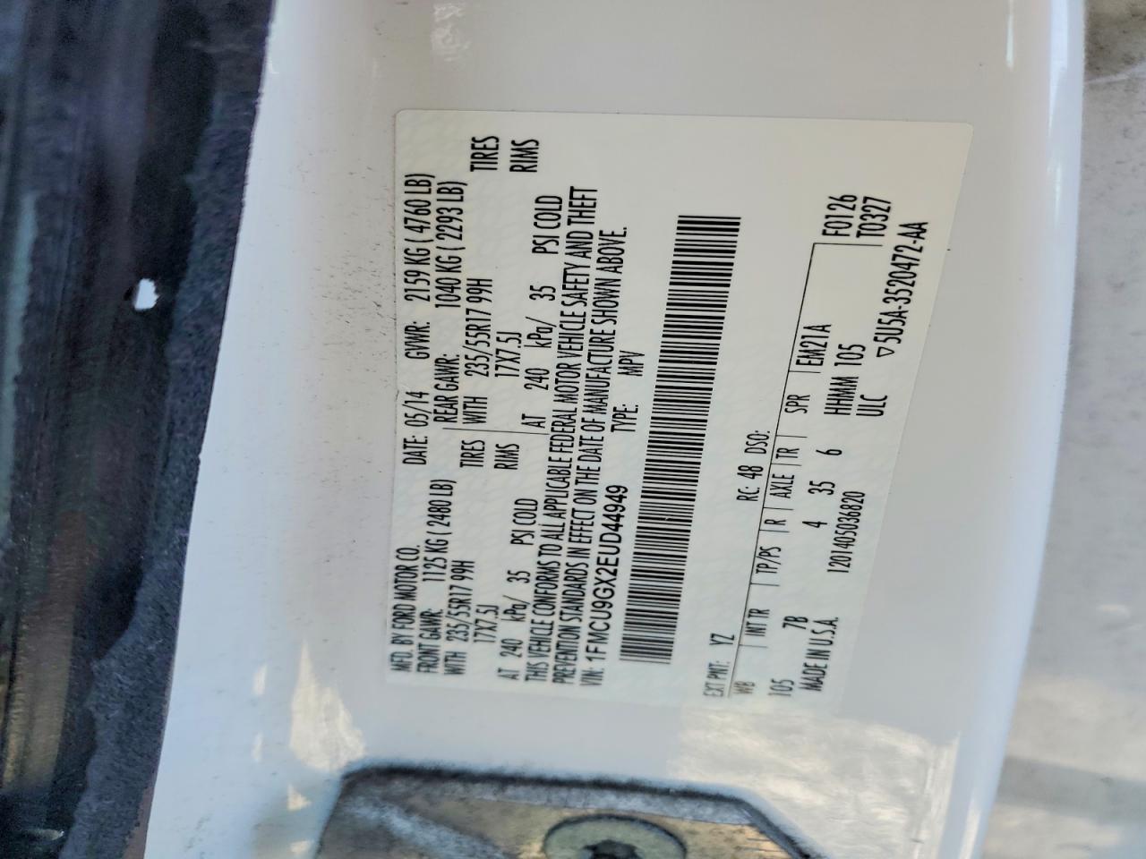 Ford Escape Se