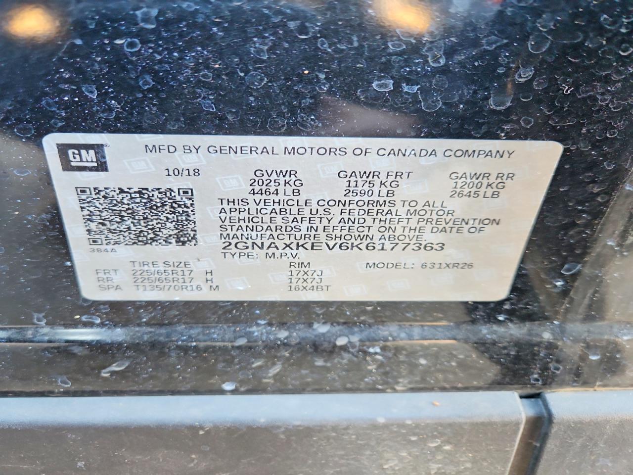 Chevrolet Equinox Lt