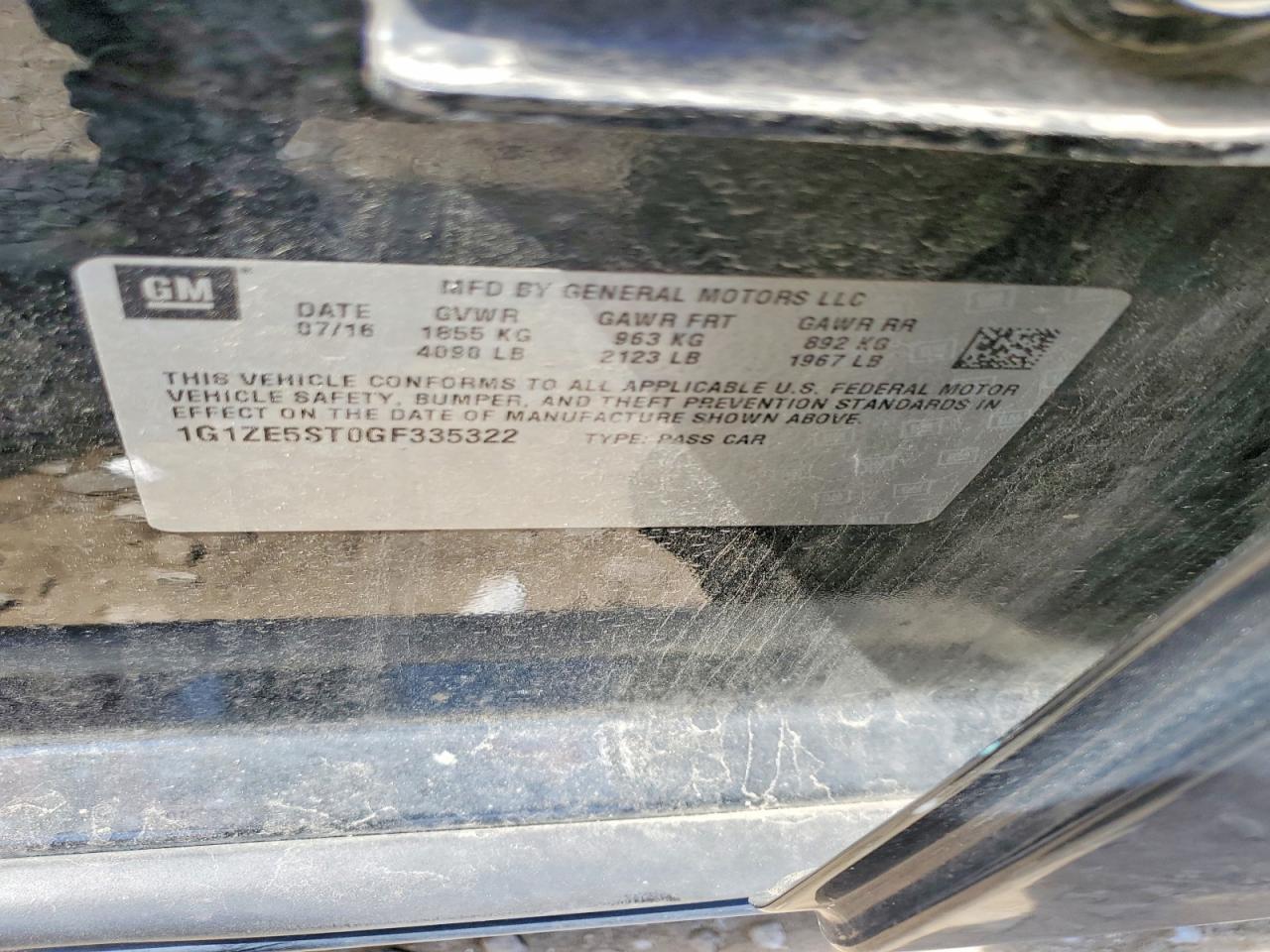 Chevrolet Malibu Lt