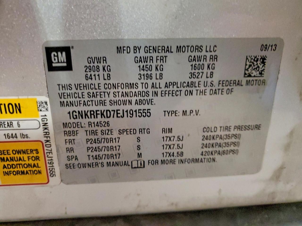 Chevrolet Traverse Ls