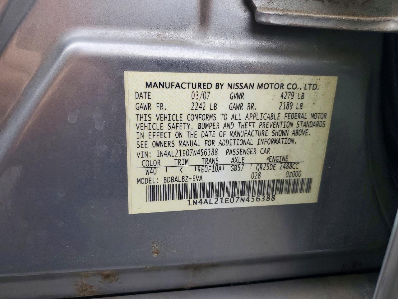Nissan Altima 2.5