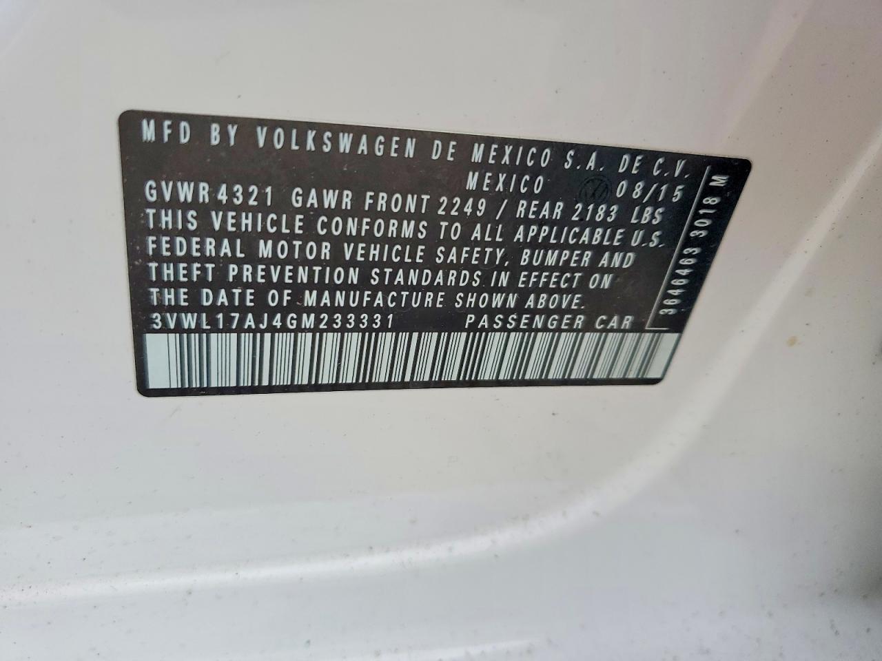 Volkswagen Jetta Sel