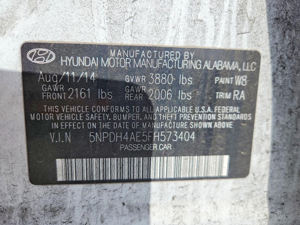 Hyundai ELANTRA Se