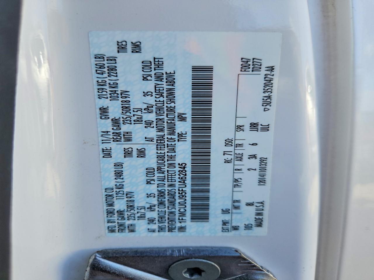 Ford Escape Titanium