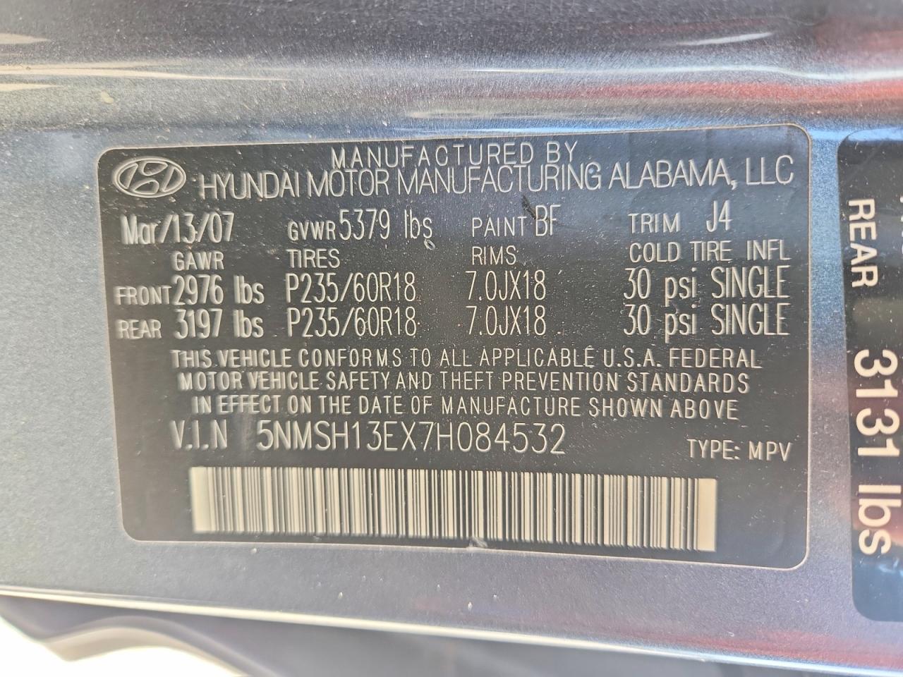 Hyundai SANTA FE Se