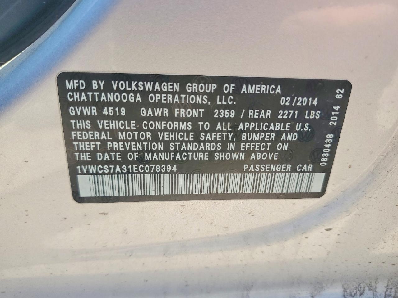 Volkswagen Passat Sel